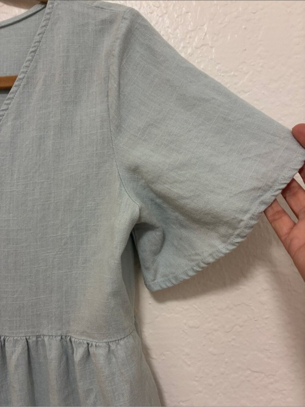 Flax Mini blue dress - Picture 3 of 8